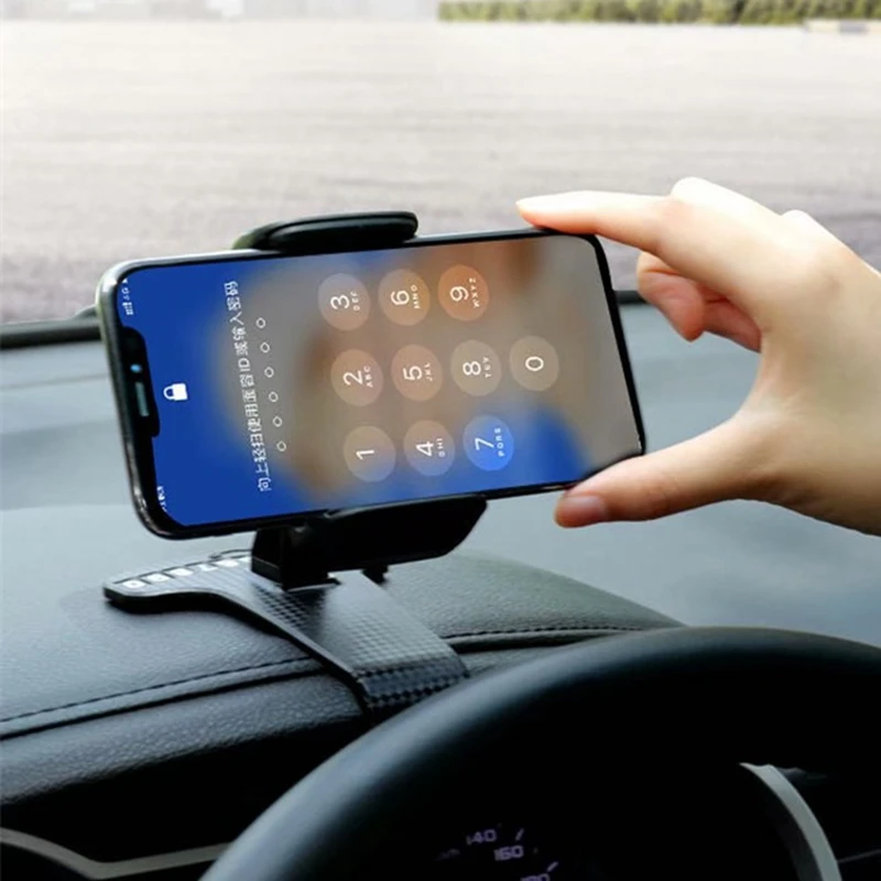 Автомобильная Временная парковочная карта держатель для приборной панели