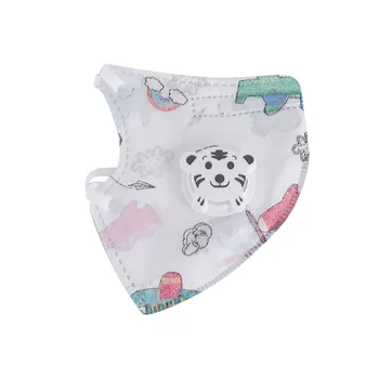 

3D kids NEW mask breathable disposable dustproof student sun mouth respirator anti-spray Children summer Stylish print filter
