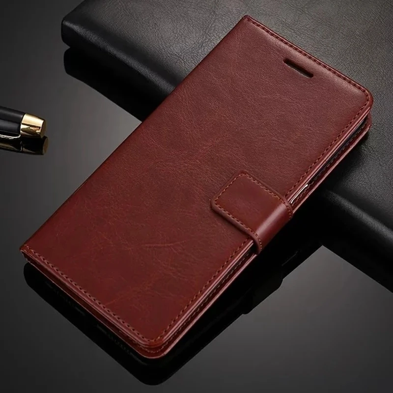 Ví Da Cao Cấp Dạng Flip Case Cho XIAOMI Mi 8 9 10 10T Lite Pro SE Mi Note 10 POCO m3 F1 X3 NFC Mi A1 A2 A3 xiaomi leather case glass Cases For Xiaomi