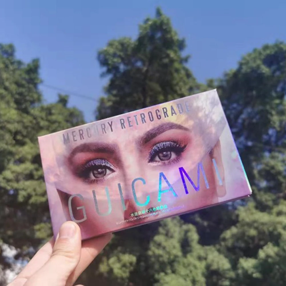 BEAUTYMysterious Mercury Retrograde палитра теней для век стойкая матовая блестящая макияжа