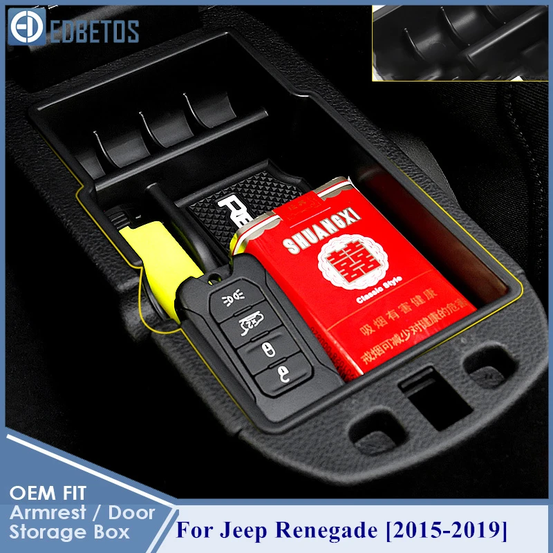 Центральный поддон органайзер для Jeep Renegade 2015 2016 2017 2018 2019|Подлокотники| |