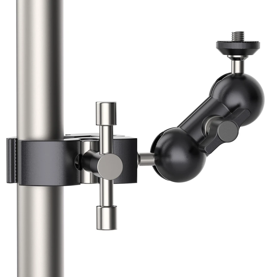 Ulanzi UURig Adjustable Super Clamp With 1/4 And 3/8 Thread For 12mm-55mm Rods Camera Accessories Light Umbrellas Hhooks Shelves