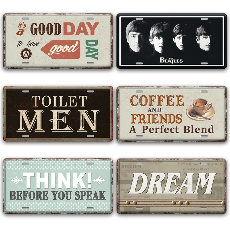 

Closed Open Man Metal Door Signs Vintage Toilet Sweet Home Decor Plaque Metal Vintage Irish pub Bar Cafeteria Garage Decoration