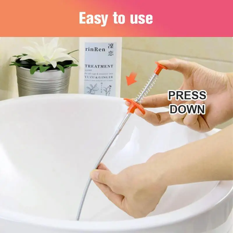 Инструмент для дноуглубления пружинной трубы дренажная змея раковина уловитель