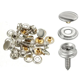 

Stainless steel 30pcs 30pcs Snap Fastener Awnings Practical Applicable