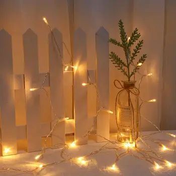 

4.35m 40LED Curtain Light String USB Icicle Light Festival Xmas Home Wedding Energy Saving Evening Additional Decoration