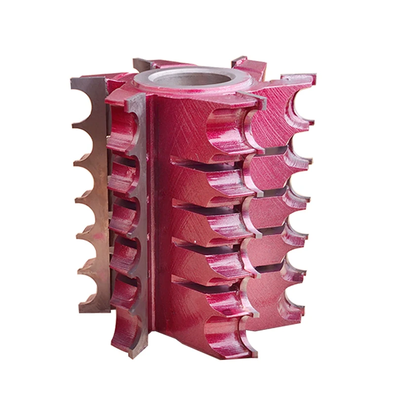 Carbide Shaper Cutter Head Woodworking Planer Blades Spiral Round Bar