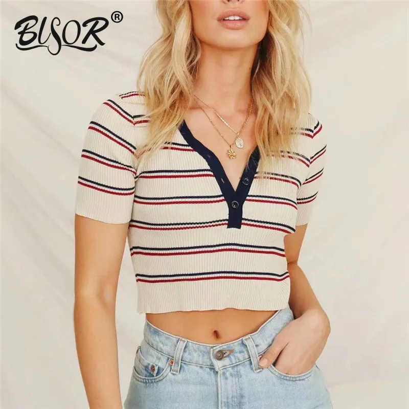 Vintage striped sweater pullover Slim retro knitted sweaters female Streetwear ladies sweater korean jumper Vintage striped sweater pullover Slim retro knitted sweaters female Streetwear ladies sweater korean jumper