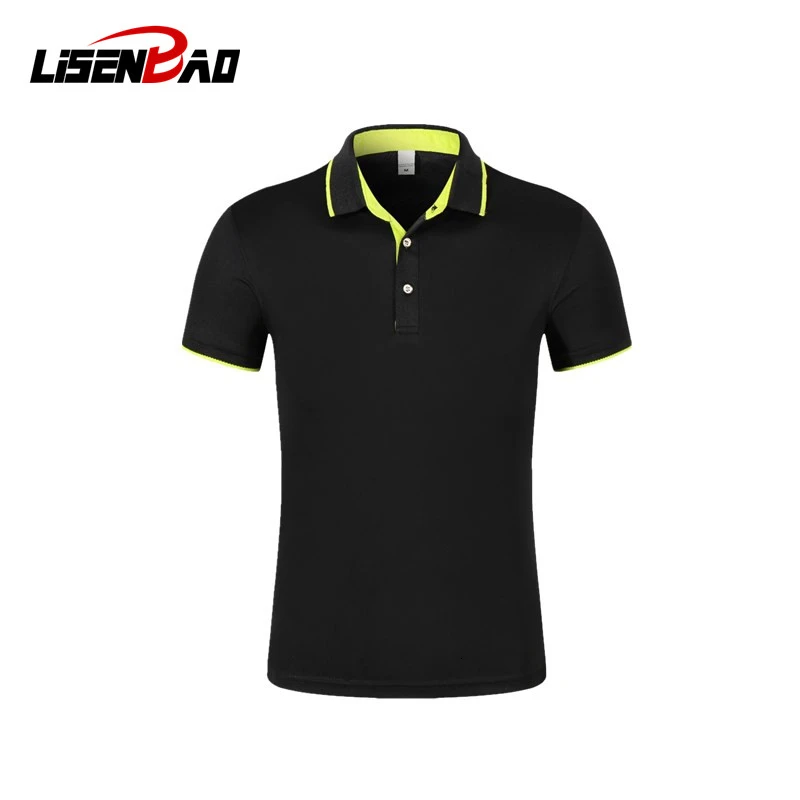 

LiSENBAO Brand Polo Shirt For Men Polos New Men's Men Cotton Short Sleeve Shirt Jerseys Golftennis Plus Size Camisa Polos Homme