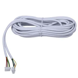 15m 20 30m 50 avvr 4*0.12 4 fio de cobre linha para vídeo porteiro cor telefone da porta com fio campainha intercom cabo