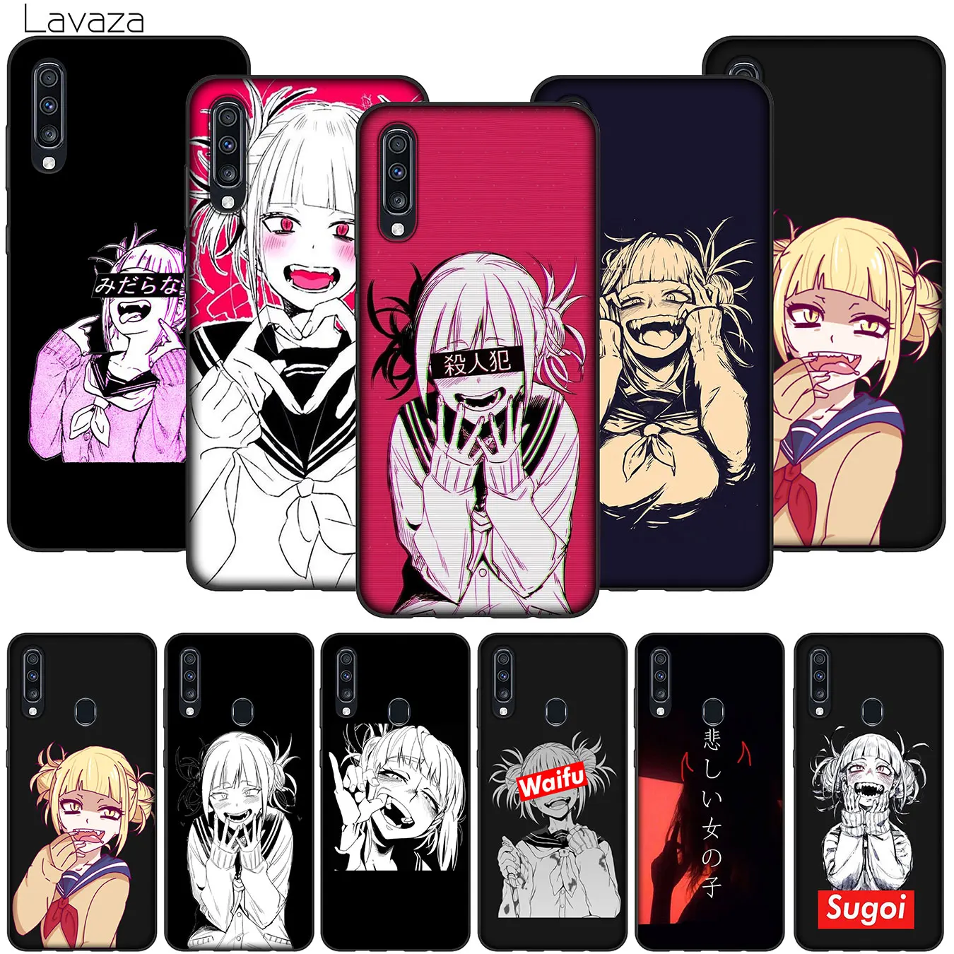 Anime Himiko Toga Boku No Hero Academia Soft Case for Samsung Galaxy A70 A60 A50 A40 A30 A20 A10 A70S A50S A30S A20S A10S A20E |