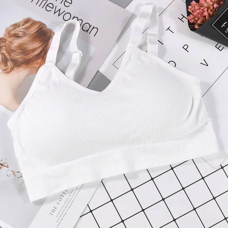 Seamless Brassiere Bras For Women Full Cup Breathable Bralette Wire Free  Sleep Bra Tube Top For Sports Bra High Quality - AliExpress