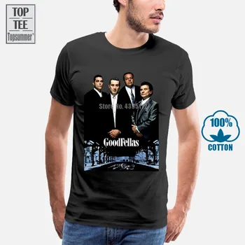 

Goodfellas T-Shirts Hip Hop T-Shirt Cotton Men Tee Shirt Summer Men'S T-Shirt Cotton T-Shirts Black T Shirt Printed Tshirt A0083