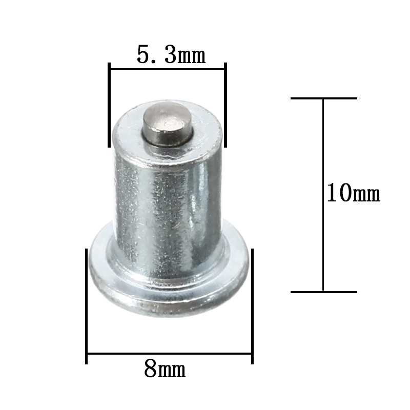 100 шт. зимние автомобильные шины, шпильки, винты для снега, шипы для колес, цепи для снега, шпильки для обуви, ATV, автомобиля, мотоцикла, аксессуары - Цвет: D648