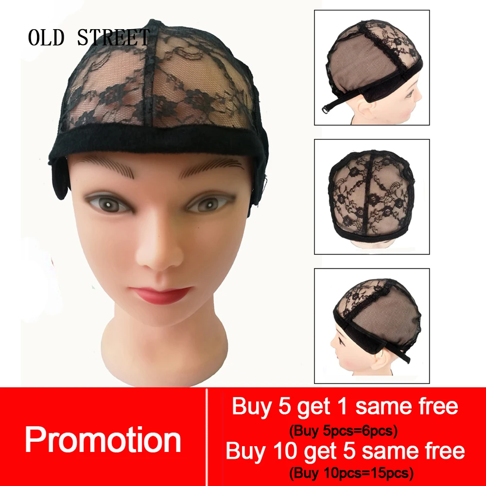 

Lace Wig Cap For Making Wigs With Adjustable Strap On The Back For Women Making Cheap Lace Front Wigs In Hairnets