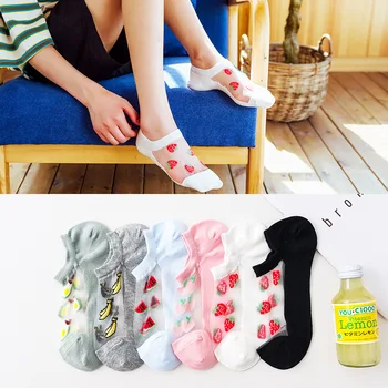 

ankle socks Casual female cotton women sox Geometric colorful soft sock Novelty For Woman spring Trendy lady calcetines hombre