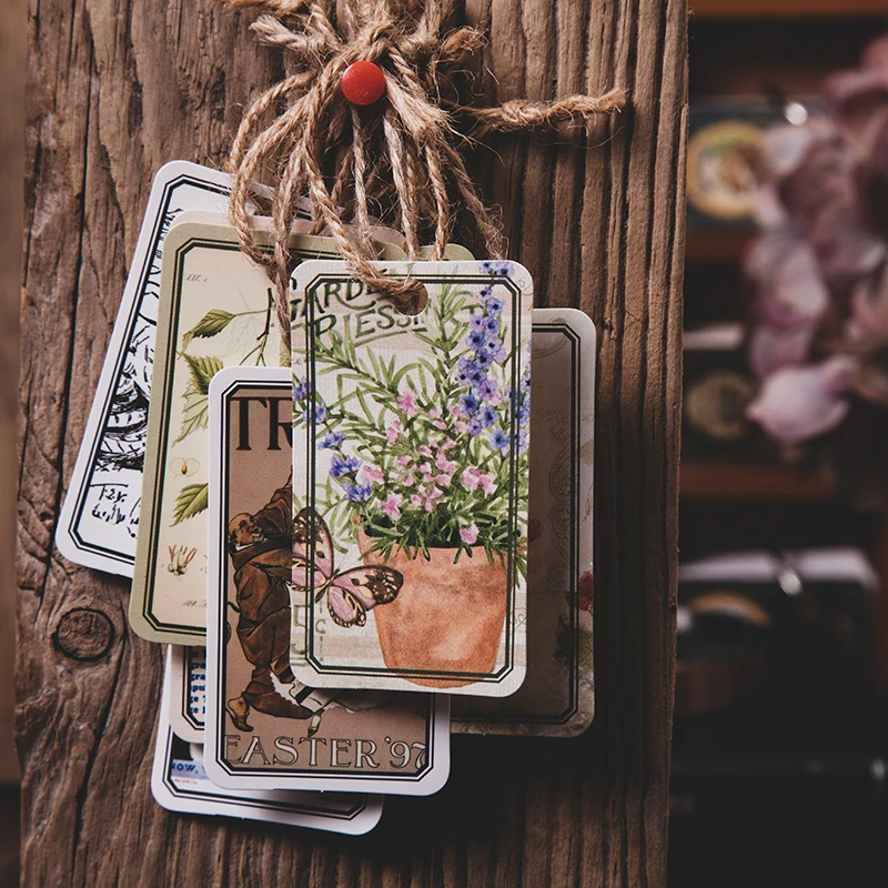 

Dimi 100 Sheets Vintage Antique Book Collection Diary Memo Pad DIY Craft LOMO Card Book Journal Scrapbooking Stationery