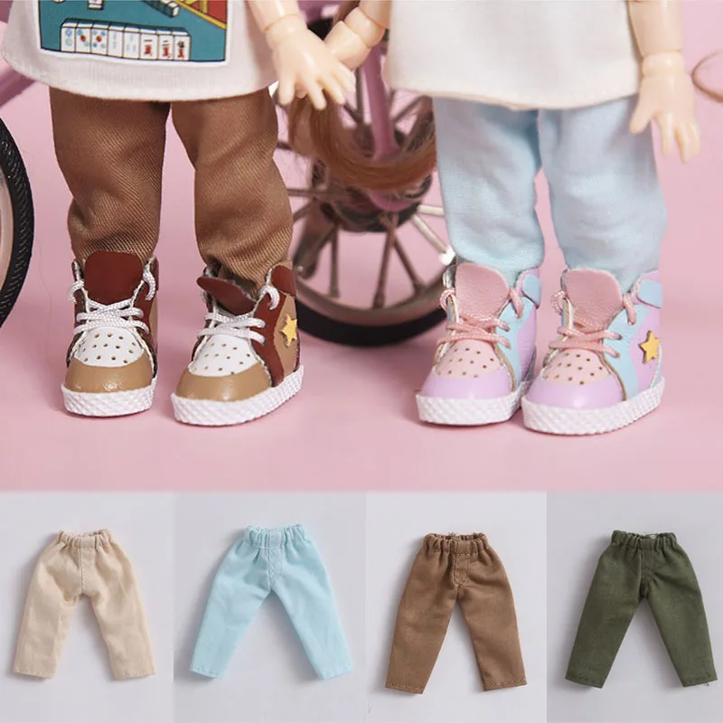 Ob11 брюки куклы 1/12 BJD одежда мини Obitsu 11 Аксессуары игрушка подарок|Куклы| |