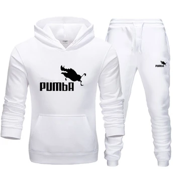 

2019 newMen Brand New Sets Fashion Autumn Spring Sporting Suit Sweatshirt +Sweatpants Mens Clothing 2 Pieces Sets Slim Tracksuit