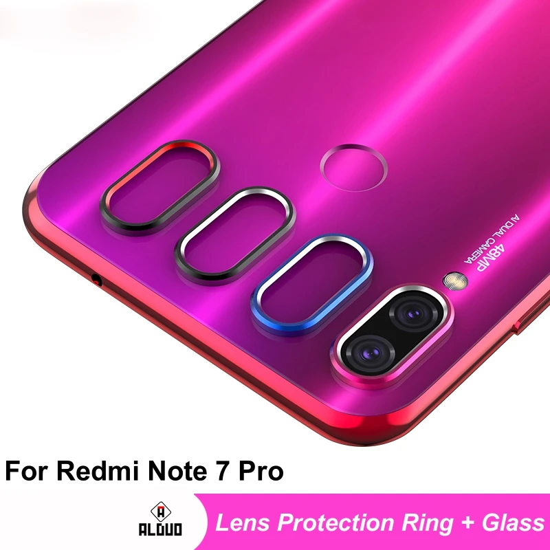 Защитная пленка для объектива Xiaomi Redmi Note 7 Pro защитное кольцо из закаленного