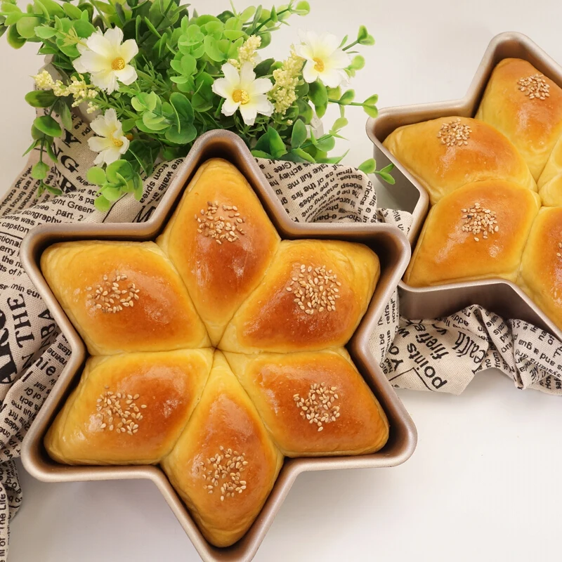 MyLifeUNIT Non-stick Snowflake Cake Pan Mold Bakeware Hex Star-Shaped Cake Bread Pan Kitchen DIY Baking Tools MyLifeUNIT Non-stick Snowflake Cake Pan Mold Bakeware Hex Star-Shaped Cake Bread Pan Kitchen DIY Baking Tools