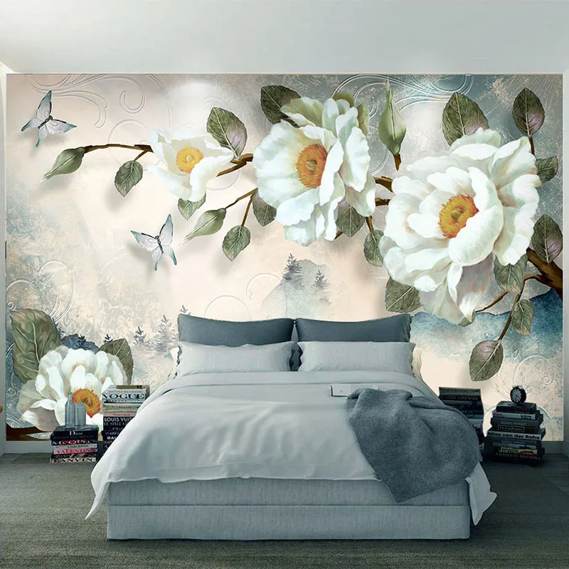 Custom-Any-Size-Mural-Wallpaper-3D-Peony-Flower-Oil-Painting-Photo-Wall-Paper-European-Style-Living (2)