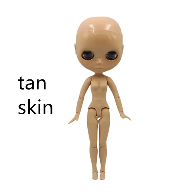 factory blyth doll joint body bjd toy without makeup shiny face for cutom doll DIY 20