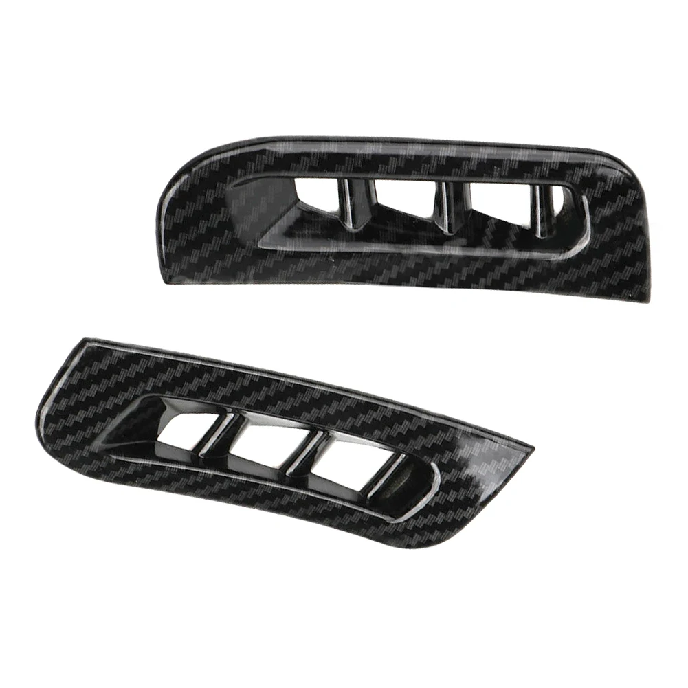 Автомобильные аксессуары, автомобильный воздушный выход для Jeep Grand Cherokee 2011-18, углеродное волокно, столб, вентиляционное отверстие, крышка, отделка, авто аксессуары