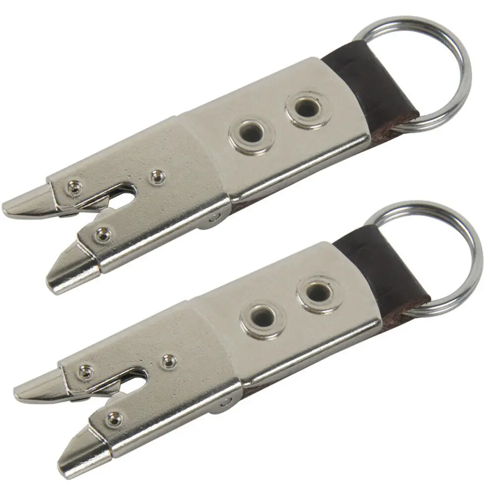 2X Pinces Crocodiles De Sangle De Cou Pour Rolleiflex 2.8F 3.5E