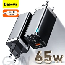 Baseus GaN 65W USB C Charger Quick Charge 4.0 3.0 QC4.0 QC PD3.0 PD USB-C Type C Fast USB Charger For iPhone 12 Pro Max Macbook