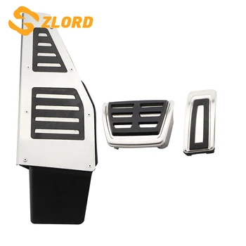 

Car Styling Sport Fuel Brake Dead Pedal Cover Set for Seat Leon 5F MK3 for Skoda Octavia A7 for VW Golf 7 RHD Auto Accessories
