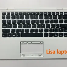 Для lenovo 310-11 верхний Чехол B 80u2 wt включая клавиатуру США C-cover с клавиатурой 5CB0M36322