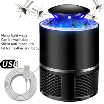 

Led Mosquito Killer Lamp Bug Zapper Uv Usb Powered Photocatalyst Trap Pest Insect Repellents Night Light Baby Home