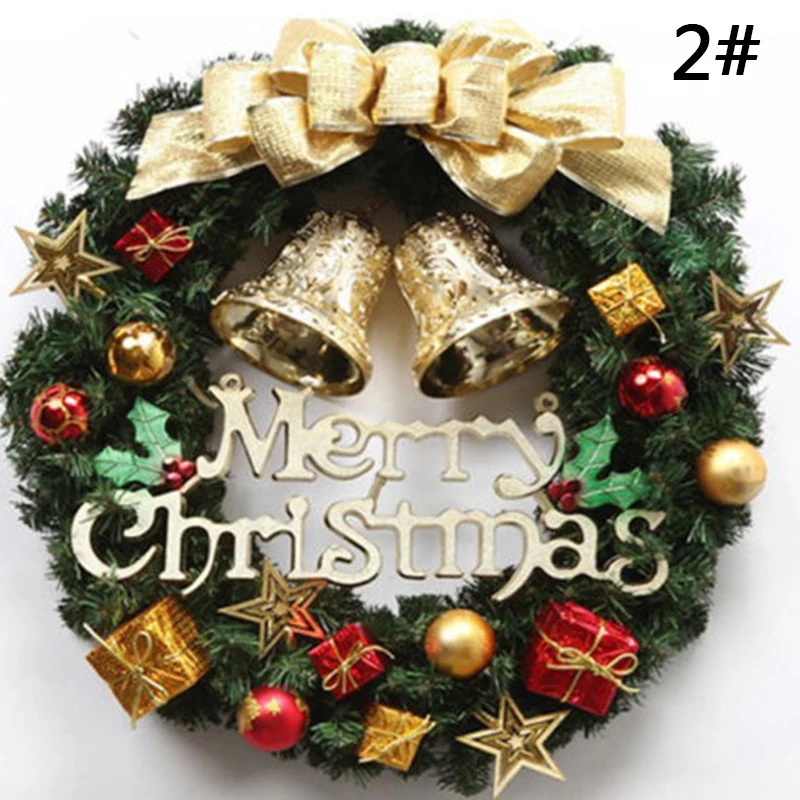 

1x Christmas Wreath Xmas Door Wreath Christmas Wreath Christmas Decor 30/40/50cm