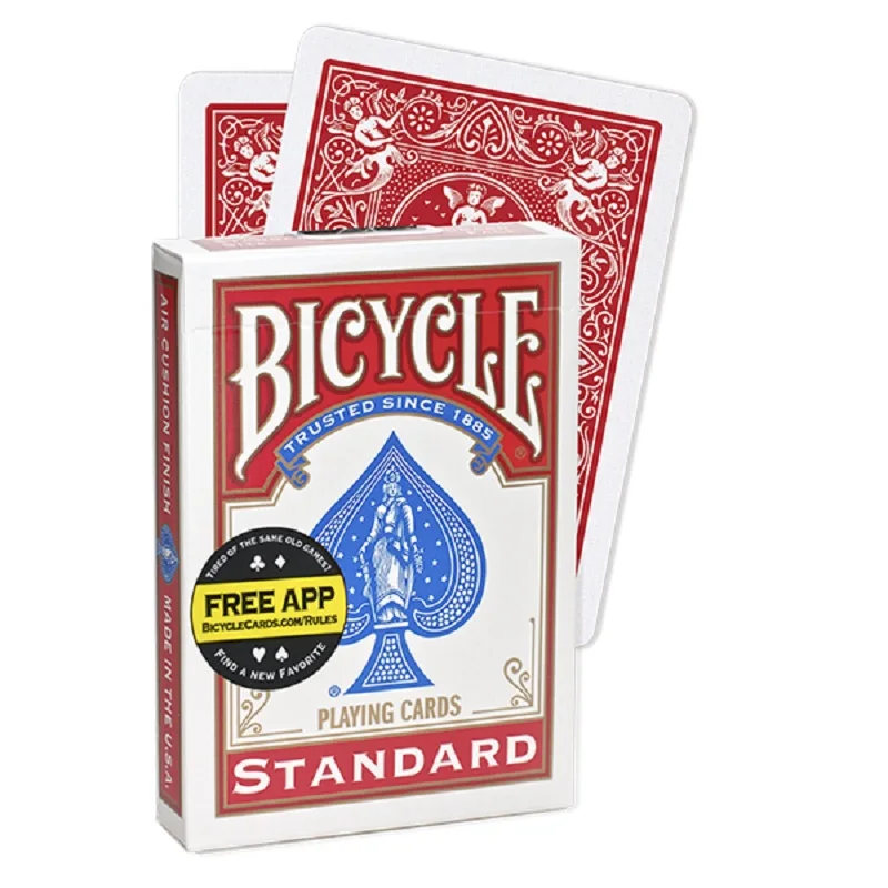 Bicycle Double Rider Back Playing Cards Red Gaff Deck Magic Card Poker Size Special Magic Props Magic Tricks for Magician