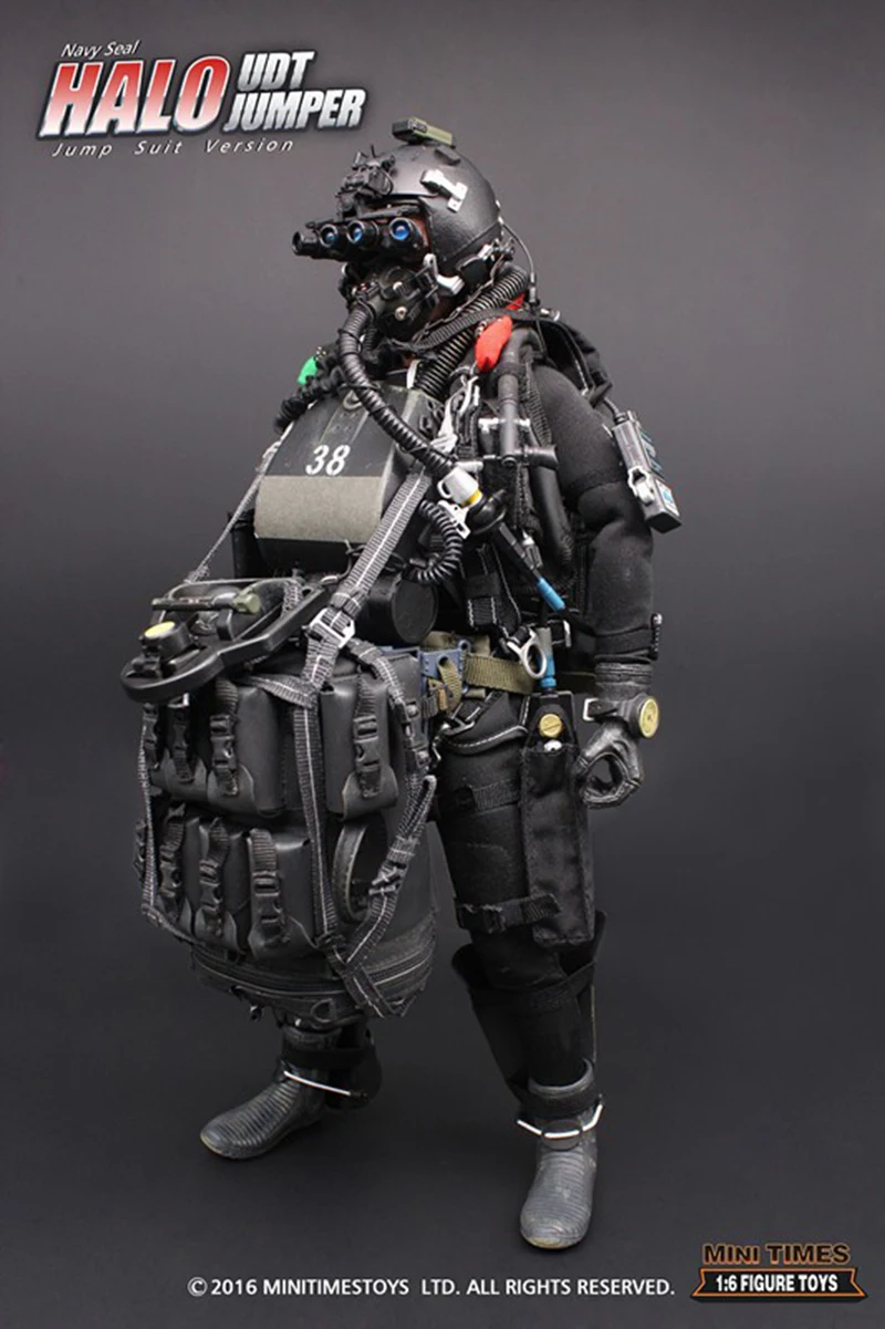 Мини-игрушки M004 M005 M010 M011 M012 M013 M014 1/6 темно-синий США уплотнение HALO UDT джемпер полный набор коллекционные игрушки подарок