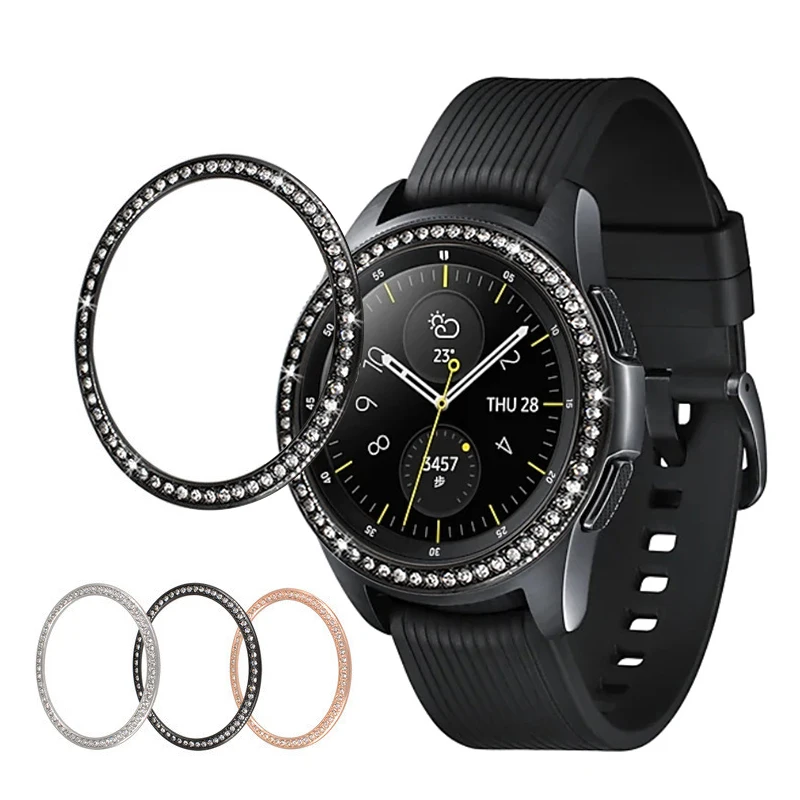 Для samsung galaxy watch42мм 46 мм металлическое защитное кольцо Применимо для samsung Watch бриллиантовое кольцо обода кольцо 46 мм/42 мм