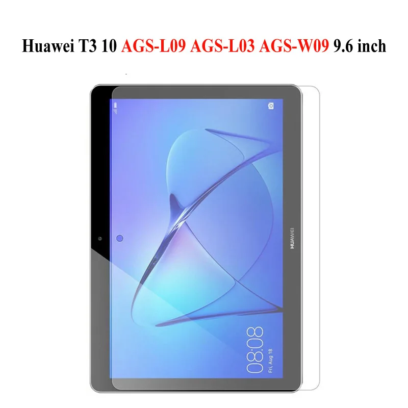 

9H Tempered Glass for Huawei MediaPad T3 10 9.6'' Honor Play Pad 2 AGS-L09 AGS-L03 W09 Screen Protector Protective Glass Film