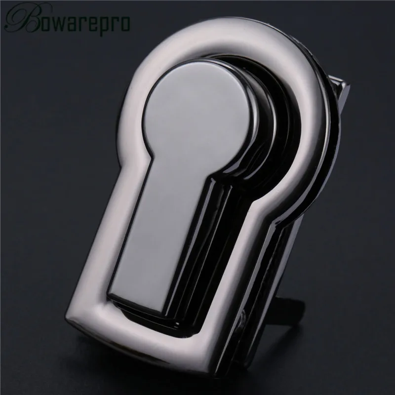 Bowarepro DIY металлическая застежка Поворотная Блокировка замка для DIY сумки Сумка кошелек фурнитура застежка детали для сумок аксессуары 46 мм