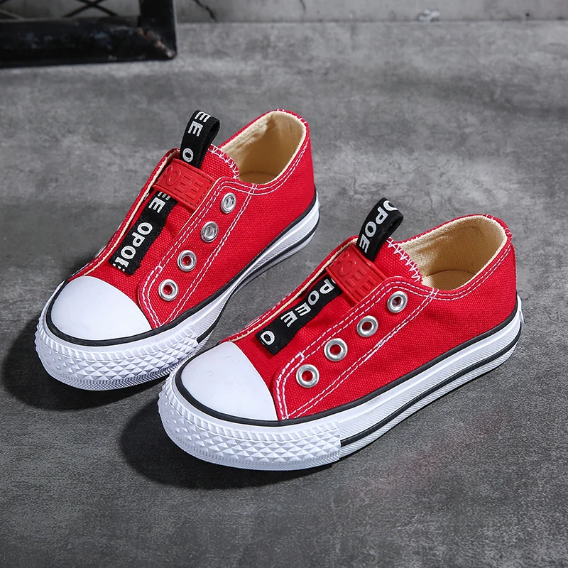 

Hot Kids Sneakers Boys Anti Slip Canvas Boy Shoes Comfortable Kids Brand Shoes Slip-on Walking Shoes Kids Boys Shoe Luxury Brand