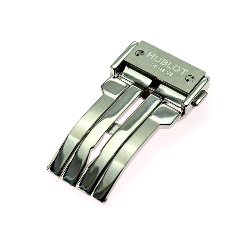 silver buckle Силиконовый ремешок Мужские аксессуары для часов 22 мм пряжка застежка ремешок для часов серии HUBLOT 19 мм x 25 мм водонепроницаемый браслет ремешок для часов - Цвет ремешка: silver buckle
