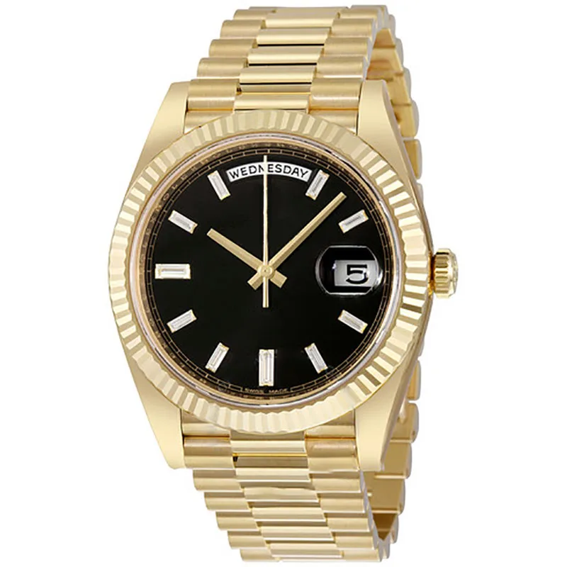 

19 colors AAA luxury Men's Sport Watch 18K Gold DAYDATE Series 40mm 2813 Automatic Movement Sapphire Original Clasp