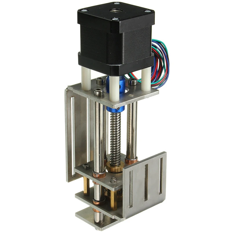 Новый 55 мм Z осевой раздвижной ход комплект 3 оси Cnc вал мини ось слайд Diy Линейное