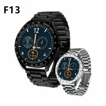 

F13 1.3 Full Round Touch Screen Men Sports Smart Watch Heart Rate Pedometer Fitness Bracelet Waterproof Smartwatches SmartClock