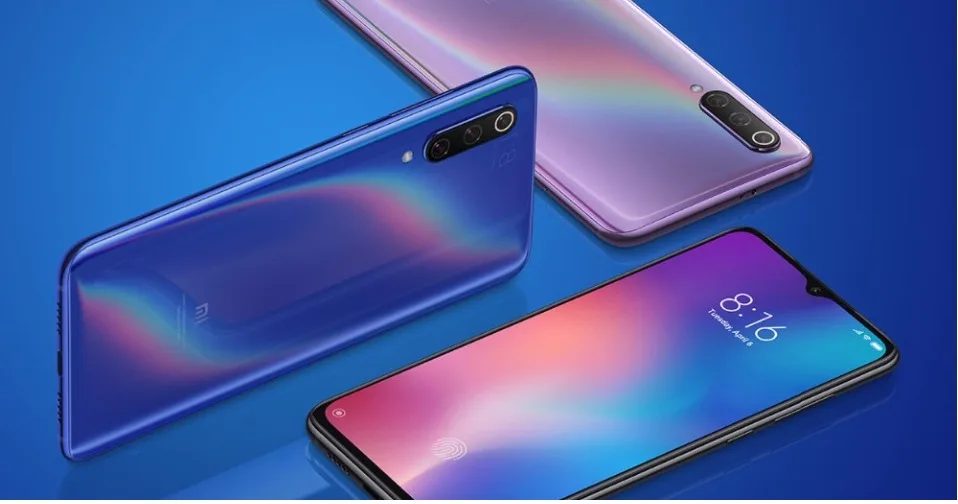 Глобальная версия Xiaomi mi 9 mi 9 смартфон 6,39 дюймов 6 ГБ ОЗУ 64 Гб ПЗУ Восьмиядерный процессор Snapdragon 855 48MP+ 16MP+ 12MP с тройными камерами
