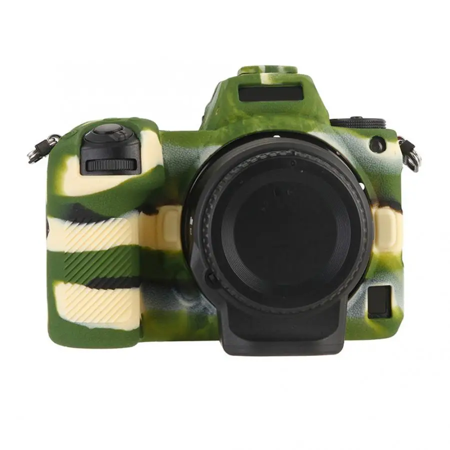Легкий мягкий силиконовый чехол для камеры защитная рама Крышка для Nikon Z6/Z7 Защитная крышка
