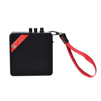 

Mini 5W 9V Battery Powered Amp Home Audio Amplifier Speaker for Acoustic/ Electric Guitar Ukulele High-Sensitivity Speaker