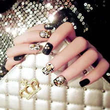 Типсы для маникюра готовой продукции поддельные ногти готовой продукции патч для ногтей готовой продукции маникюр патч поддельные ногти D4