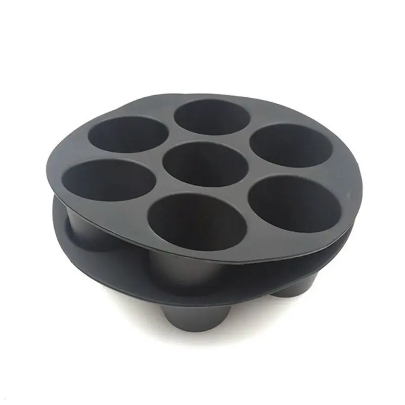 New 9pcs/set 6/7/8 Inches Air Fryer Accessories Kitchen Pizza Tray Grill Toast Rack
