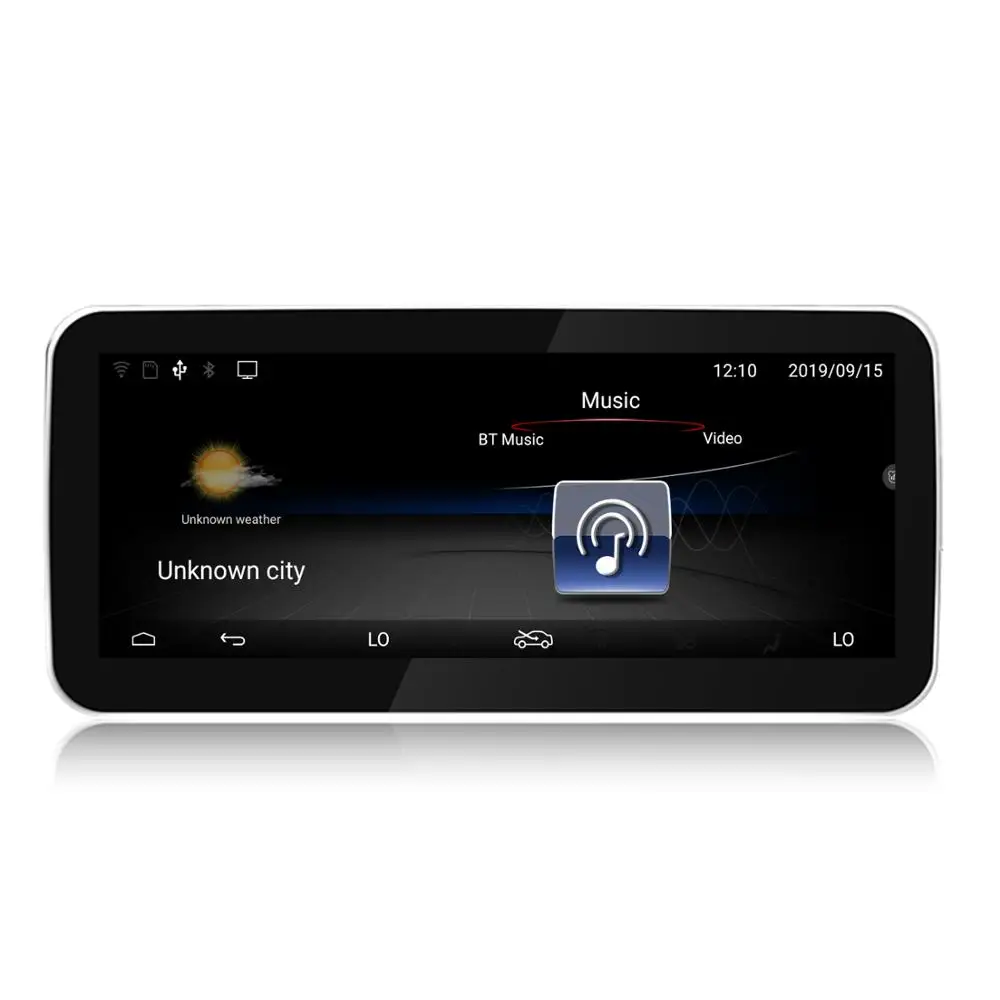HFCYJIA Система Android 8,1 автомобильный экран плеер для Mercedes-benz A CLA GLA W176 W117 X156 gps Navi BT wifi 2+ 32GB ips головное устройство